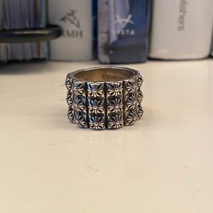 Chrome hearts triple Pete Punk Ring
